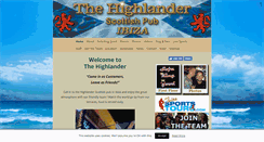 Desktop Screenshot of highlanderibiza.com